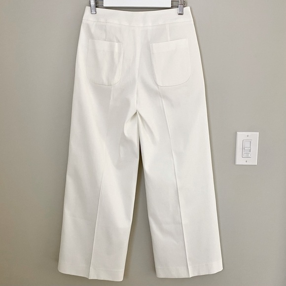 NWOT Everlane Limited Release: The Wide Leg Structure Pant White - Picture 10 of 16